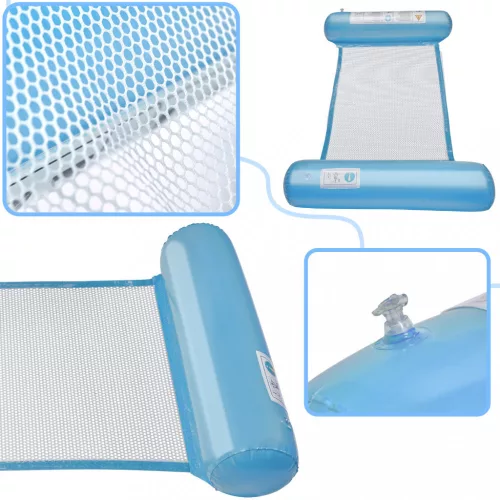 OEM Felfújható matrac szék függőágy úszáshoz 120cm kék