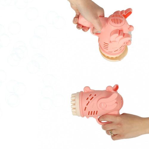 OEM Szappan buborék pisztoly szappan buborékok szárnyakkal rózsaszínű