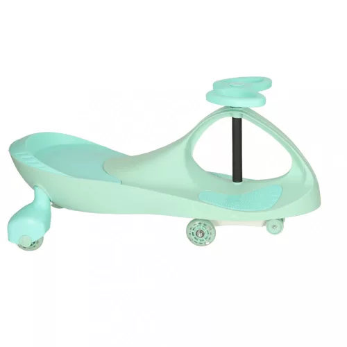 OEM Gravity TwistCar gyerekjármű LED kerekek menta