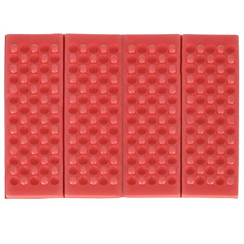 OEM Összecsukható habszőnyeg turistáknak piros színű ülőalátét