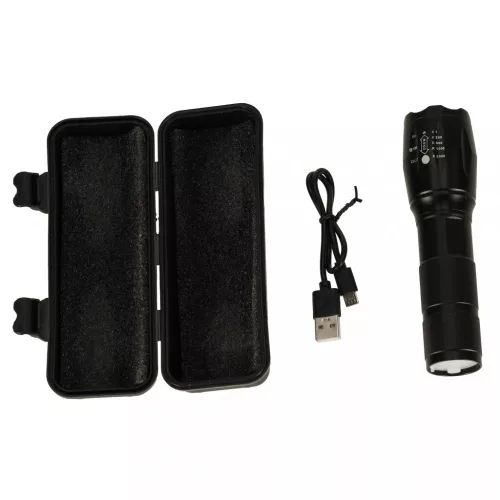 OEM Taktikai katonai LED teljesítményű USB zseblámpa