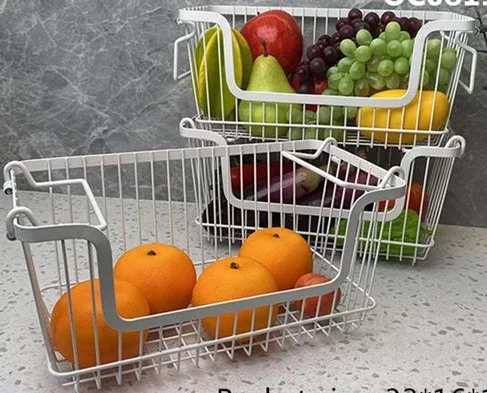 OEM Gyümölcskosár zöldség szervező fém