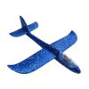 Siklórepülőgép hungarocell 8LED 48x47cm kék