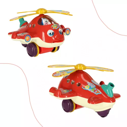 OEM Push stick helikopter repülőgép hanggal