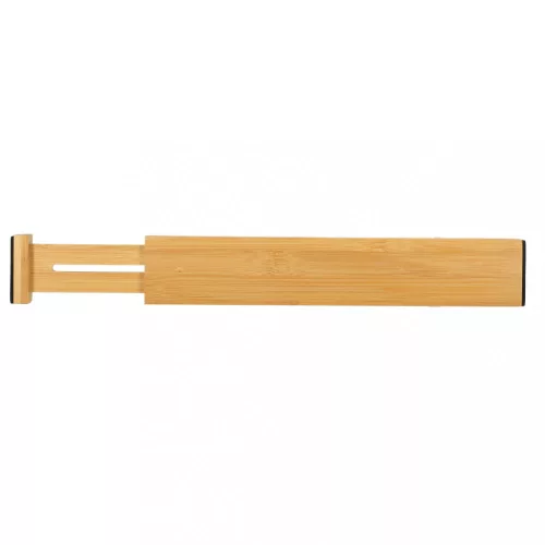 Evőeszköz tartó bambusz leválasztó, állítható evőeszközök, szerszámok, 43 cm, 1 db