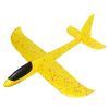 Siklórepülőgép polisztirol 47x49cm sárga