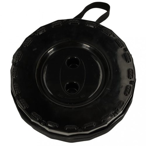 Összecsukható szék, kihúzható zsámoly, otthoni, kerti, kempingezési zsámoly, fekete