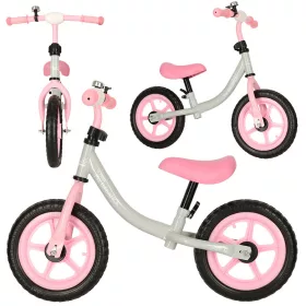   OEM Trike Fix Balance cross-country kerékpár fehér és rózsaszín