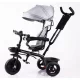 OEM TRIKE FIX Lite V2 háromkerekű bicikli és babakocsi szürke