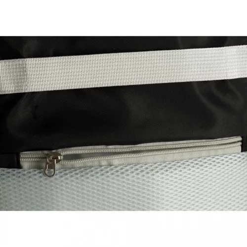 Repülős utazó hátizsák vízálló USB kábel 45x16x28cm fekete