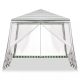 Kerti pavilon sátor, party, kereskedelmi pavilon, fehér, 3X3m