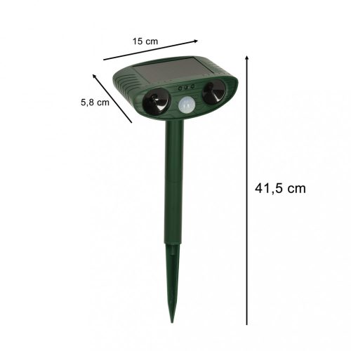 Ultrahangos vakondriasztó rágcsálóknak, nyesteknek, macskáknak, madaraknak, egereknek, patkányoknak