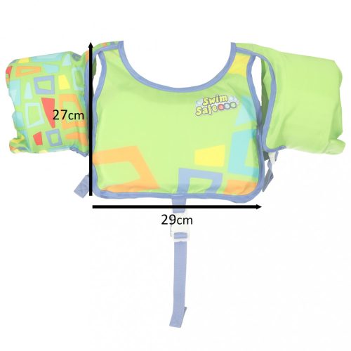 Kapok BESTWAY 32174 felfújható mellény, zöld