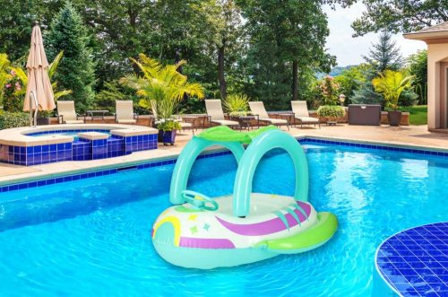 Felfújható úszógumi kormánnyal BESTWAY 34149