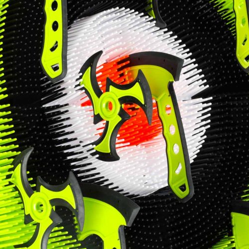 szilikon dartstábla csatabárd x5 csillag x5 21"