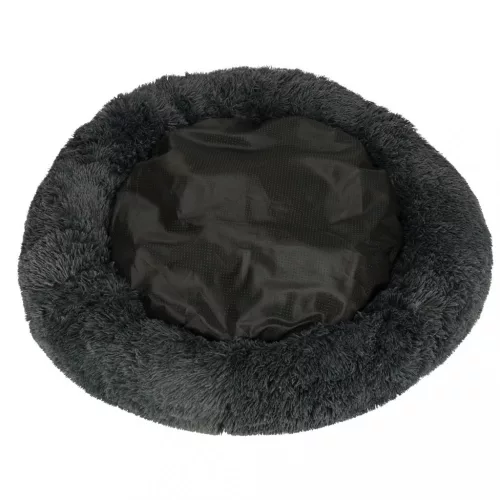 Kutyaágy, macskaágy, járóka, 100 cm, sötétszürke