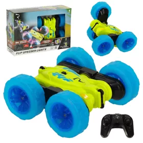  Távirányítós RC autó REVOLT TG1023 Flip Speeder lámpákkal, 2,4 GHz-es LED-del, terepjáróhoz, minden terepre, mutatványokhoz, 360 fokos flip-flip lámpákkal