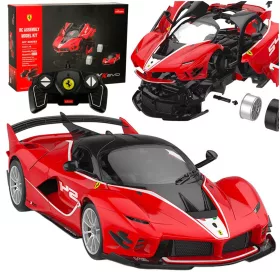   Távirányítós autó Rastar 96900 Ferrari 1:18 összeszerelő készlet