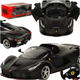   Távirányítós autó Rastar 75800 Ferrari LaFerrari Aperta 1:14 fekete