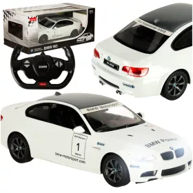 Távirányítós autó Rastar 48000 BMW M3 1:14 fehér