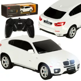 Távirányítós autó Rastar 31700 BMW X6 1:24 fehér