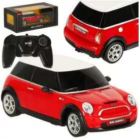 Távirányítós autó Rastar 15000 MINI Cooper S 1:24 piros