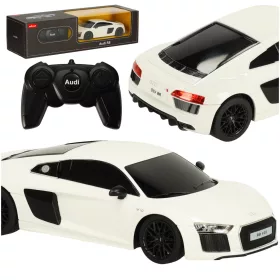 Távirányítós autó Rastar 72300 Audi R8 2015 1:24 fehér