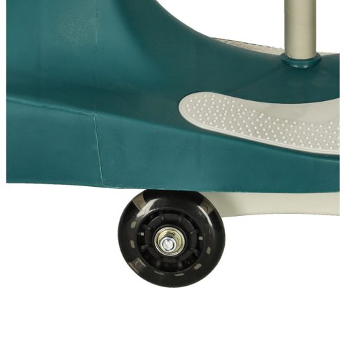 Gravity világító kerekű LED palack sárga