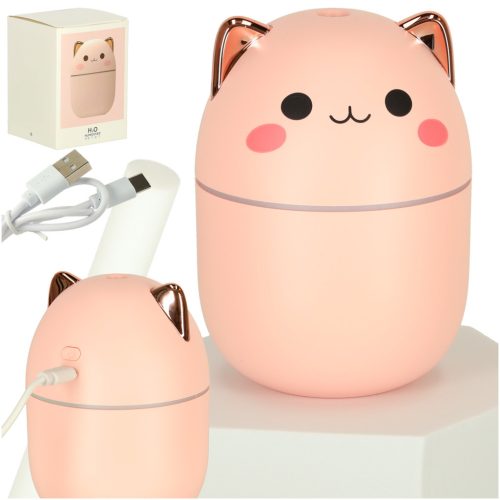 Párásító olajdiffúzor Kitty rőzsaszín