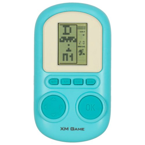 Elektronikus árkádjáték hordozható konzol kék