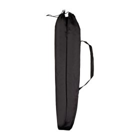 Összecsukható kempingágy, kenu, fekete, 150 kg