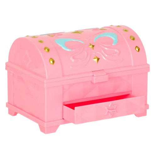 Kreatív ékszerkészítő készlet gyöngyökkel és medálokkal, varázsdoboz UV lámpákkal