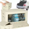Kempingdoboz csomagtartó rendező doboz 25l szürke