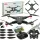 Syma Z3PRO 2.4GHz 4CH Wi-Fi RC drón fekete