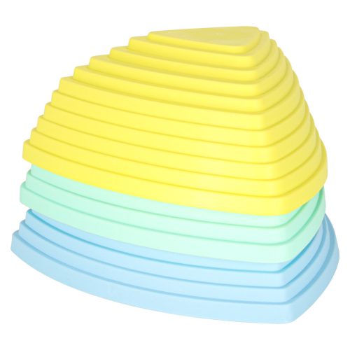 egyensúlyozó kövekből álló készlet lávajáték 11 elem pasztell