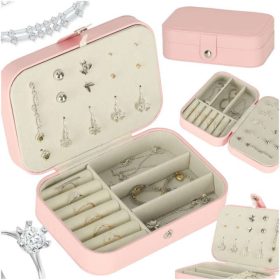 Ékszerdoboz-rendező rózsaszín