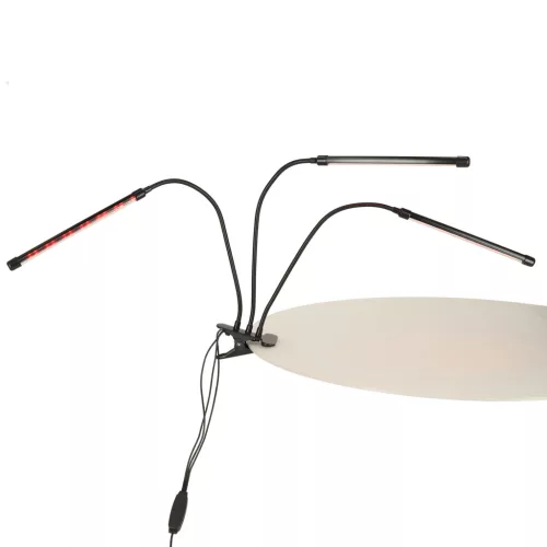 LED növény növekedési lámpa panel 3 izzó