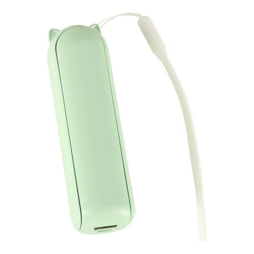 Asztali ventilátor mini kézi ventilátor összecsukható hordozható ventilátor USB zöld