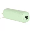 Asztali ventilátor mini kézi ventilátor összecsukható hordozható ventilátor USB zöld
