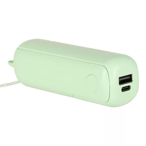 Asztali ventilátor mini kézi ventilátor összecsukható hordozható ventilátor USB zöld
