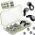 Dopuri de urechi silicon stoppers reducere zgomot set de 3 dimensiuni