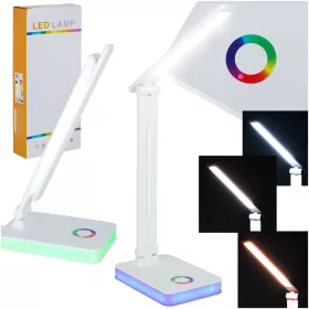 LED asztali lámpa összecsukható érintés USB