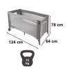 Összecsukható utazóágy matraccal max. 15kg