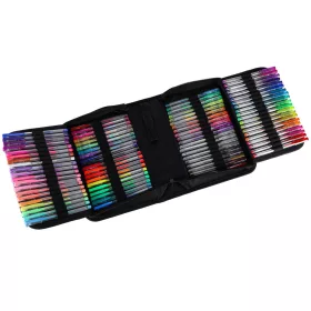 Pixuri gel colorate în cutie 100 bucăți + 100 rezerve