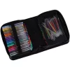 Pixuri gel colorate în cutie 100 bucăți + 100 rezerve