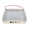 Karaoke szett Bluetooth hangszóró LED RGB 2 mikrofon USB
