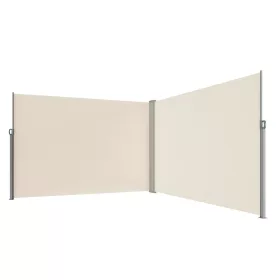   LUARO sarok terasz napellenző behúzható 180 x 620 cm bézs színben