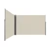 LUARO sarok terasz napellenző behúzható 180 x 620 cm bézs színben