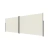 LUARO sarok terasz napellenző behúzható 180 x 620 cm bézs színben
