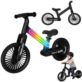 Trike Fix Glow LED terepjáró kerékpár fekete